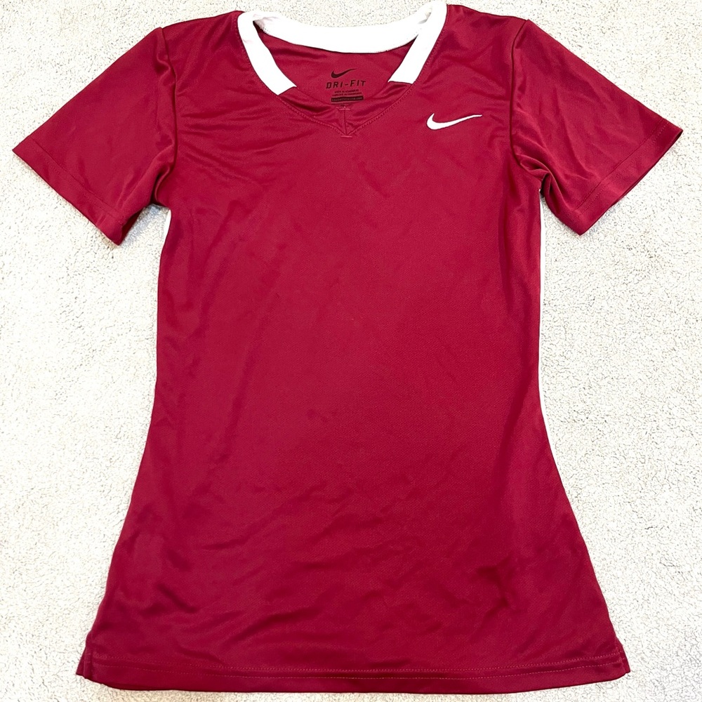 Red Nike Dri-FIT T-Shirt